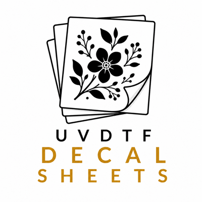 UV DTF Decal Sheets