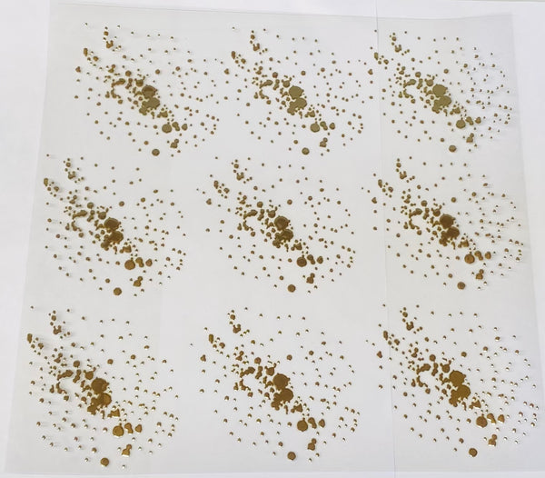#170 Metallic Splatter
