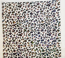 #146 Holographic Shattered Pink Leopard