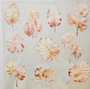 #143 Holographic Shattered Monstera Leaves