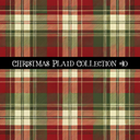 Christmas Plaid- 12x12 vinyl sheets-12 designs available