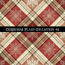 Christmas Plaid- 12x12 vinyl sheets-12 designs available