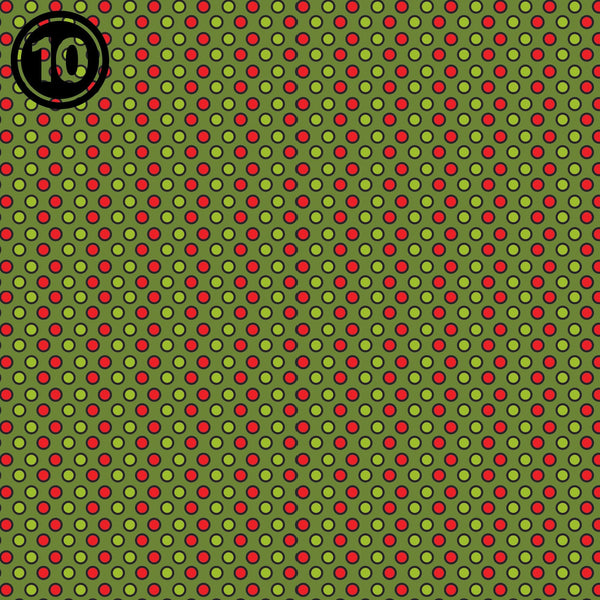 The Grinch Collection #1 - Adhesive Vinyl Sheets - 14 Prints