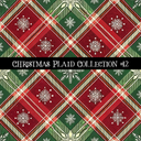 Christmas Plaid- 12x12 vinyl sheets-12 designs available