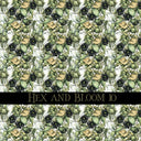 Hex and Bloom Vinyl collection- 12x12 vinyl sheets-16 designs available