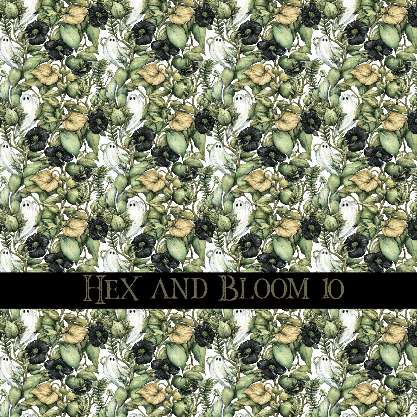 Hex and Bloom Vinyl collection- 12x12 vinyl sheets-16 designs available