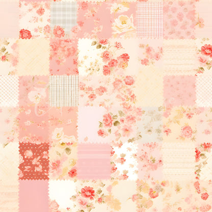 Shabby Chic - Adhesive Vinyl 12x12 Sheets - 24 Design options