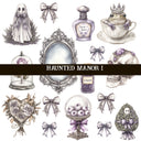Haunted Manor Collection Decal sheets- 7 styles
