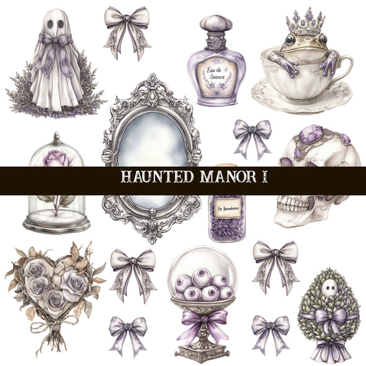 Haunted Manor Collection Decal sheets- 7 styles