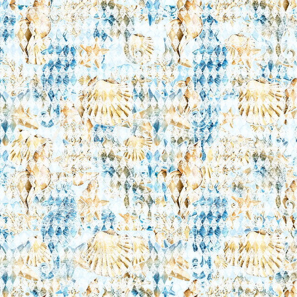 Salt and Sea Collection - Adhesive Vinyl 12x12 Sheets- 14 Design Options