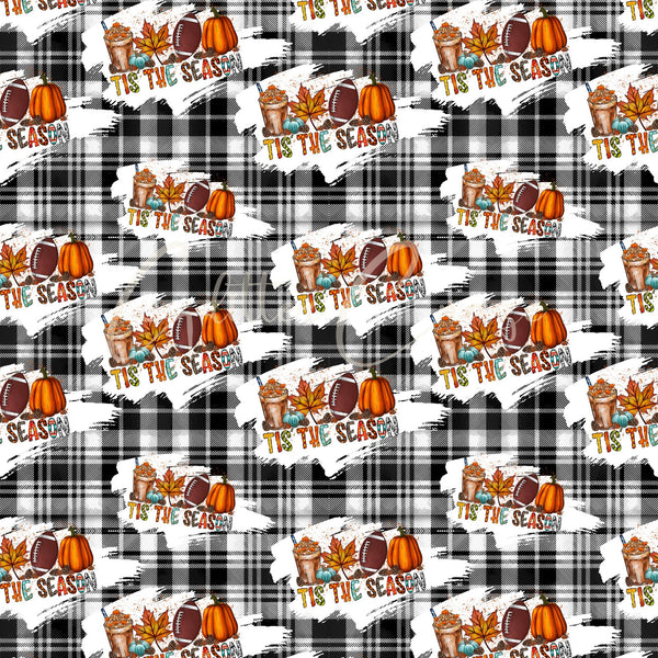 Fall & Football - Adhesive Vinyl 12x12 Sheets - 5 Designs
