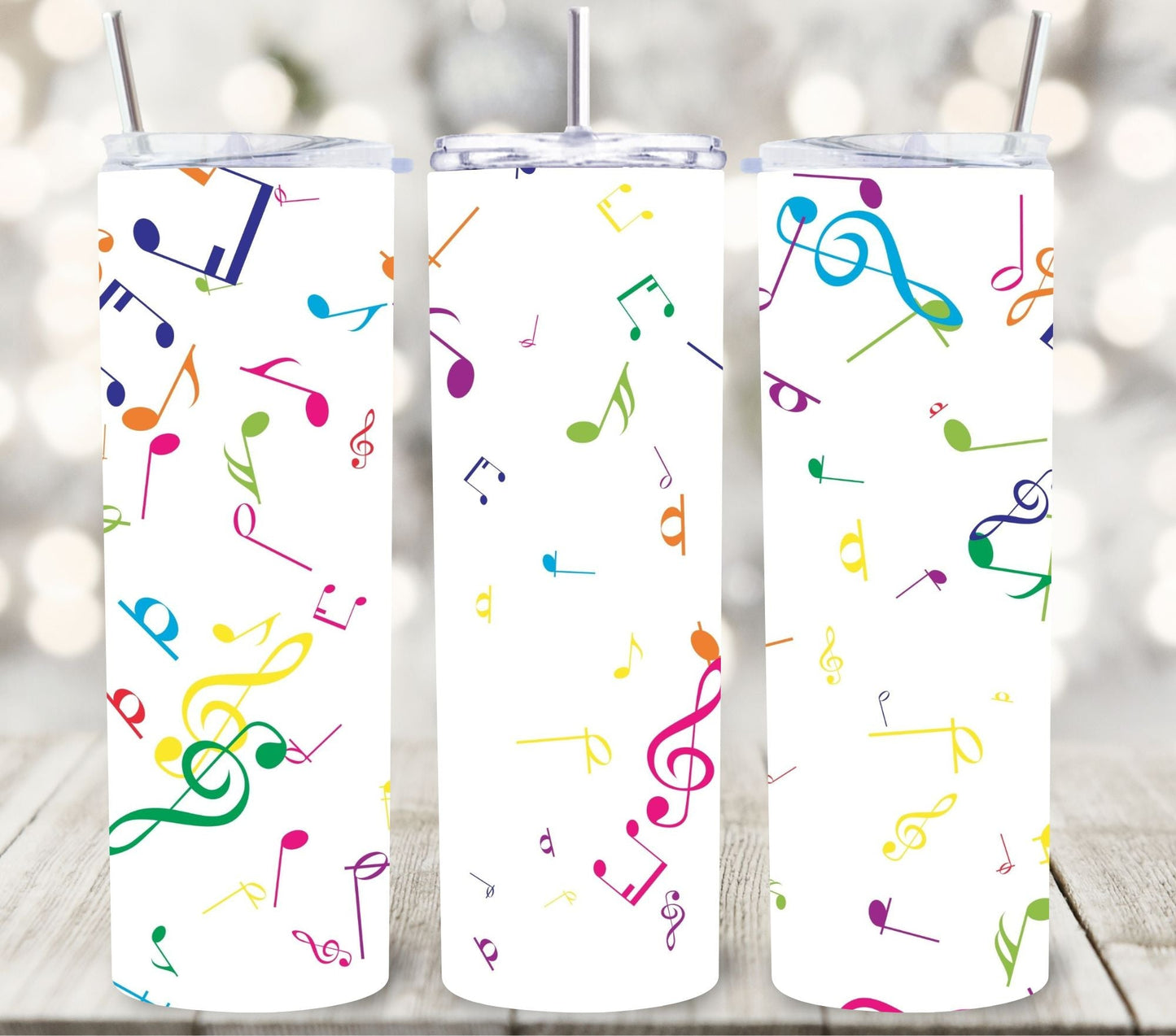 Music Notes - Adhesive Vinyl Wrap - 10 designs