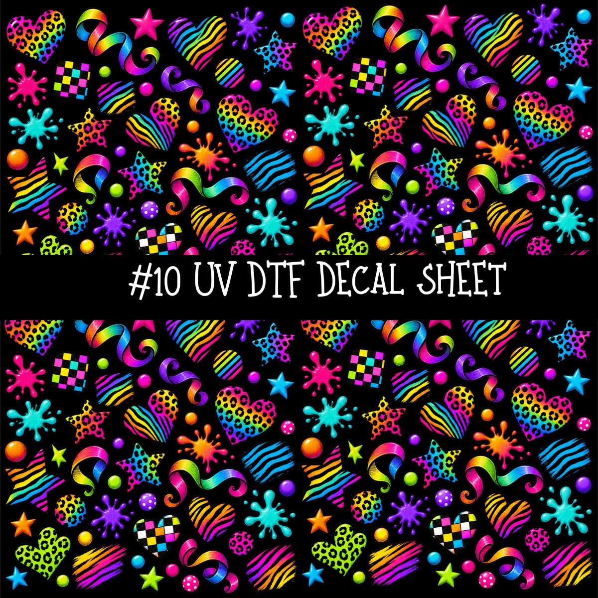 Let's Be Frank UV DTF Decal sheets 11 Designs available