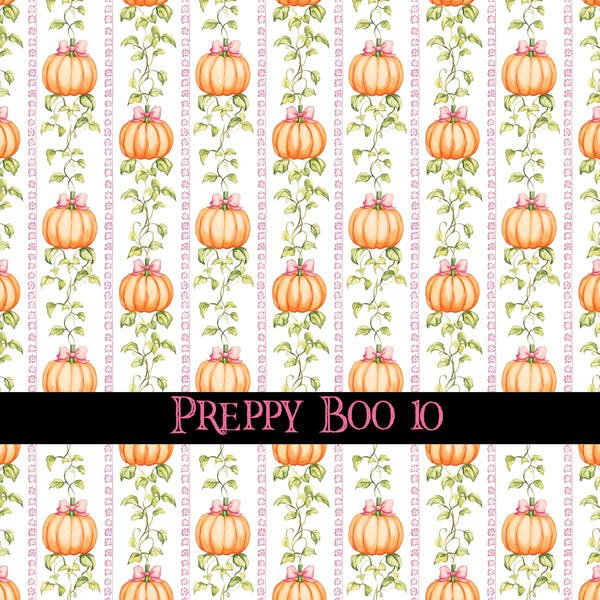 Preppy Boo collection- 12x12 vinyl sheets-10 designs available