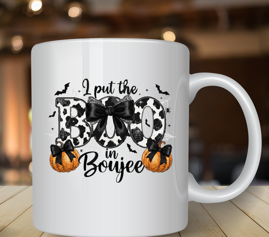 I Put the Boo in Bougie- UV DTF Decals ( 5 Varients)