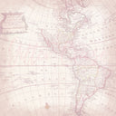 Vintage map - Adhesive Vinyl 12x12 Sheet - 12 Designs