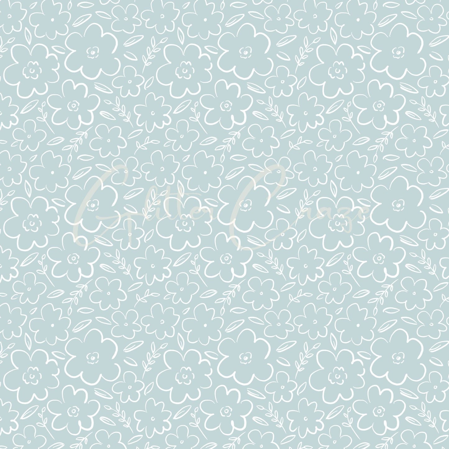 Spring Fling Collection - Adhesive Vinyl 12x12 Sheets - 12 Design options