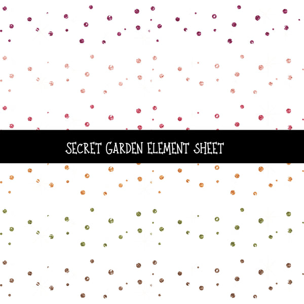 Secret Garden Element UV DTF Decal sheets 12 Sheet Designs to choose from