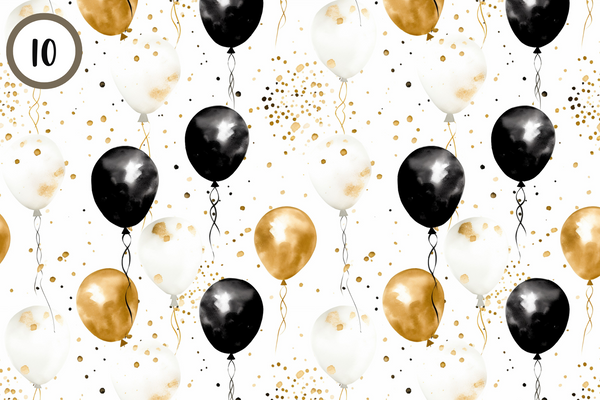 New Years Collection - Adhesive Vinyl 12x12 Sheets - 12 Design Options