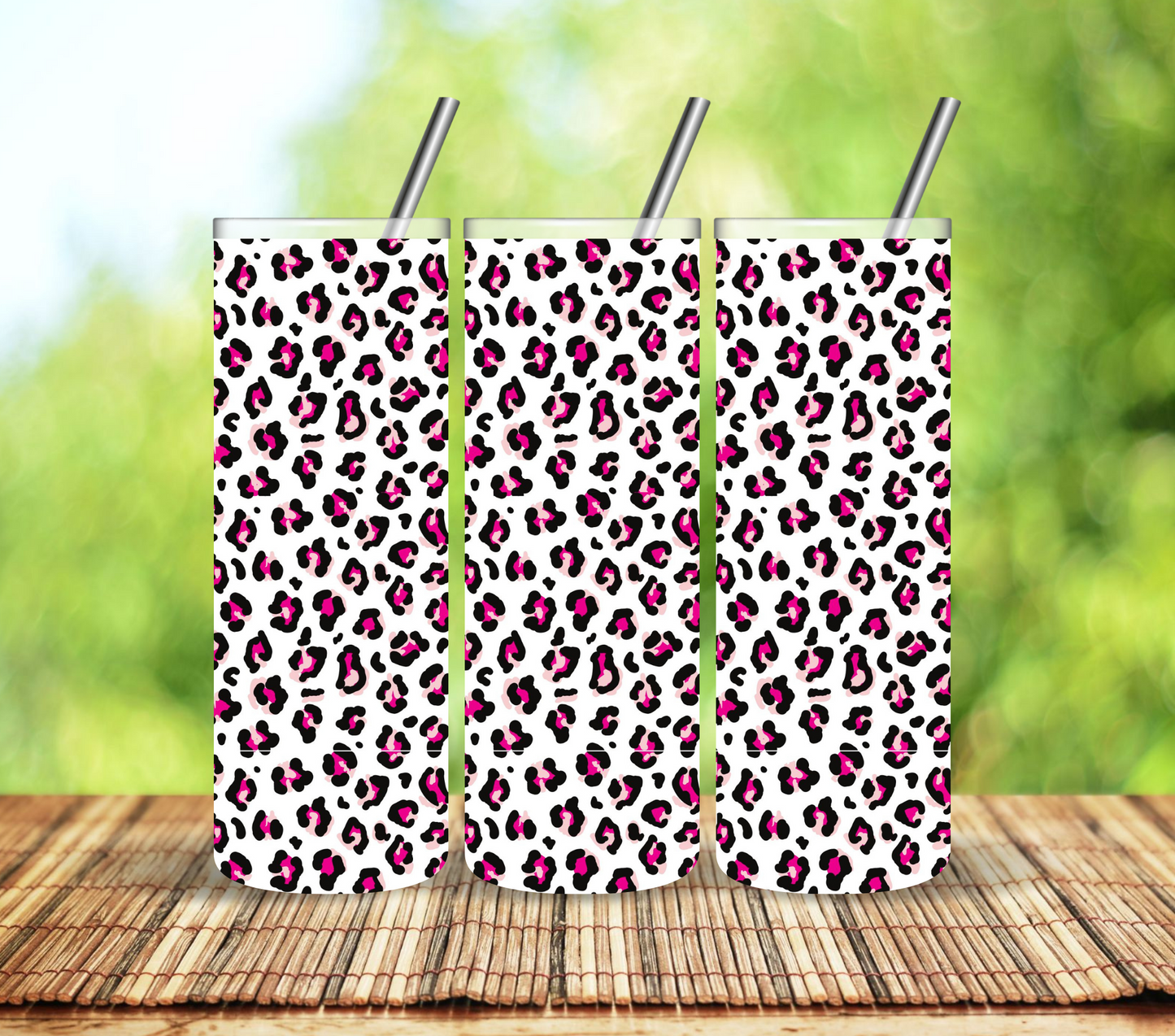 Animal Print UV DTF tumbler  Wraps- 12 Designs