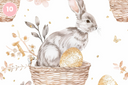 Pink and Gold Easter - Adhesive Vinyl 12x12 Sheets - 12 Design Options