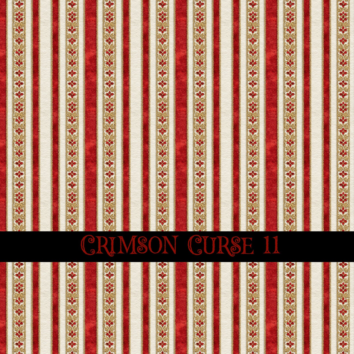 Crimson Curse Vinyl collection- 12x12 vinyl sheets-14 designs available