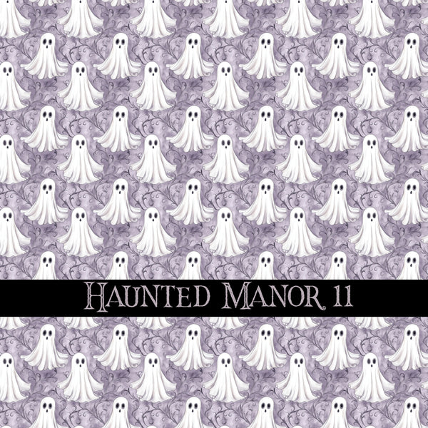 Haunted Manor Vinyl collection- 12x12 vinyl sheets-16 designs available
