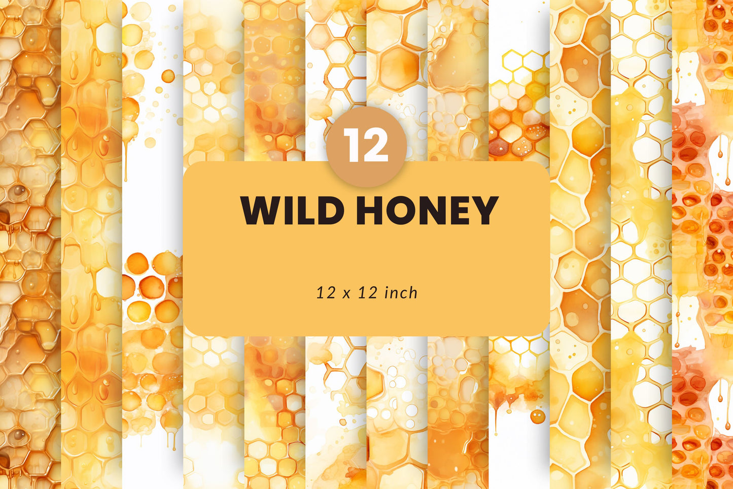 Wild Honey - Adhesive Vinyl Wraps and 12x12 Sheets