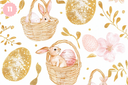 Pink and Gold Easter - Adhesive Vinyl 12x12 Sheets - 12 Design Options