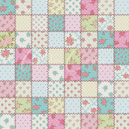 Patchwork Collection - Adhesive Vinyl 12x12 Sheets- 12 Patterns Available