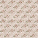 Vintage Brown Floral Collection - Adhesive Vinyl 12x12 Sheet - 12 Designs available