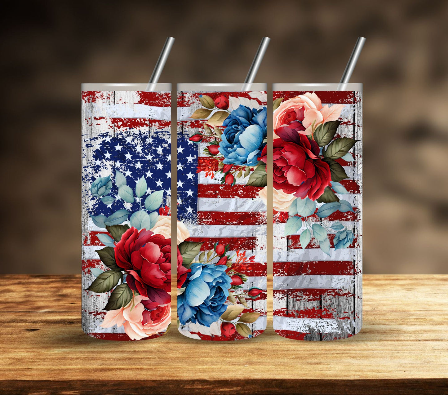 Patriotic - Adhesive Vinyl Wrap - 22 Designs