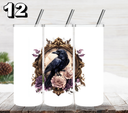 Gothic Raven UV DTF Decal