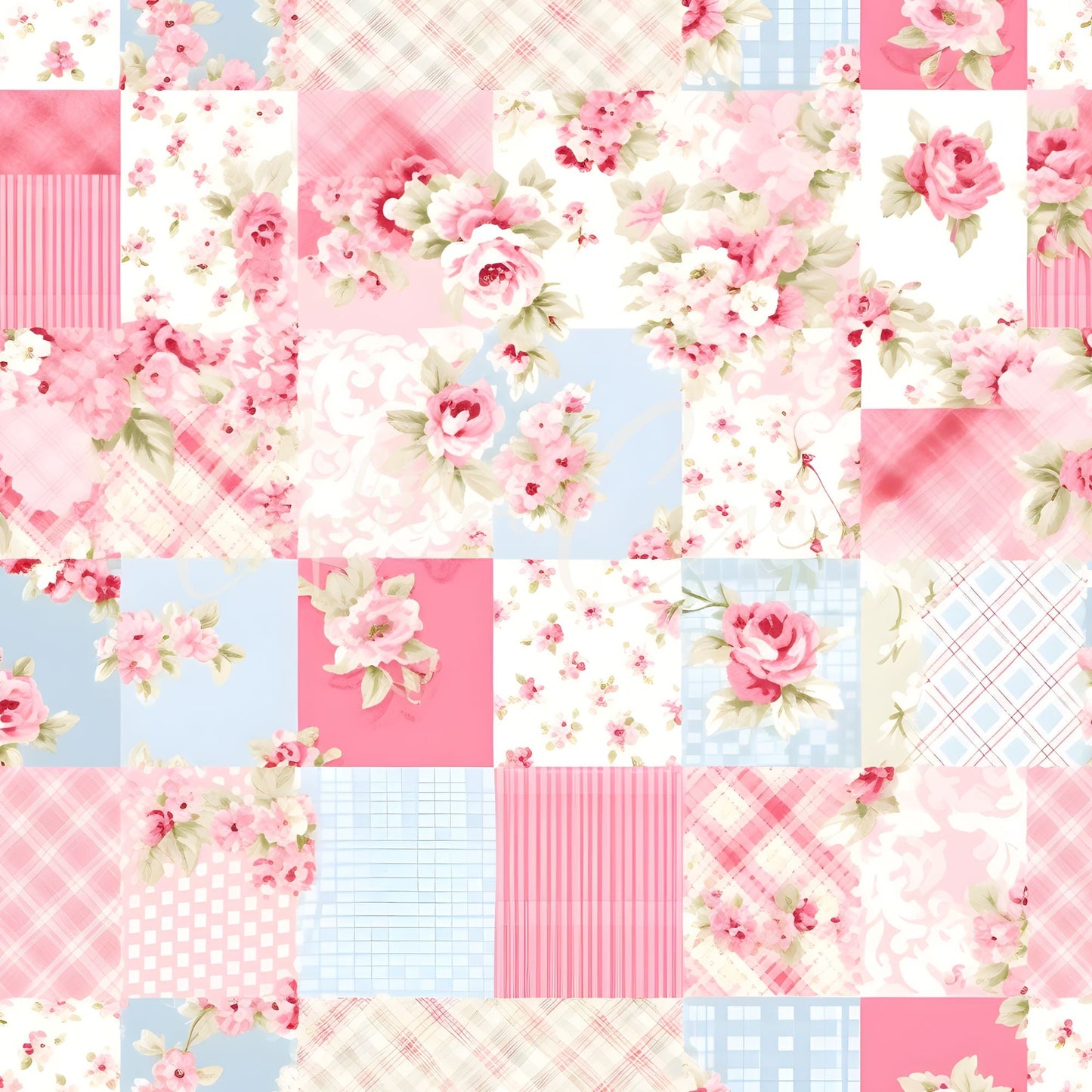 Shabby Chic - Adhesive Vinyl 12x12 Sheets - 24 Design options