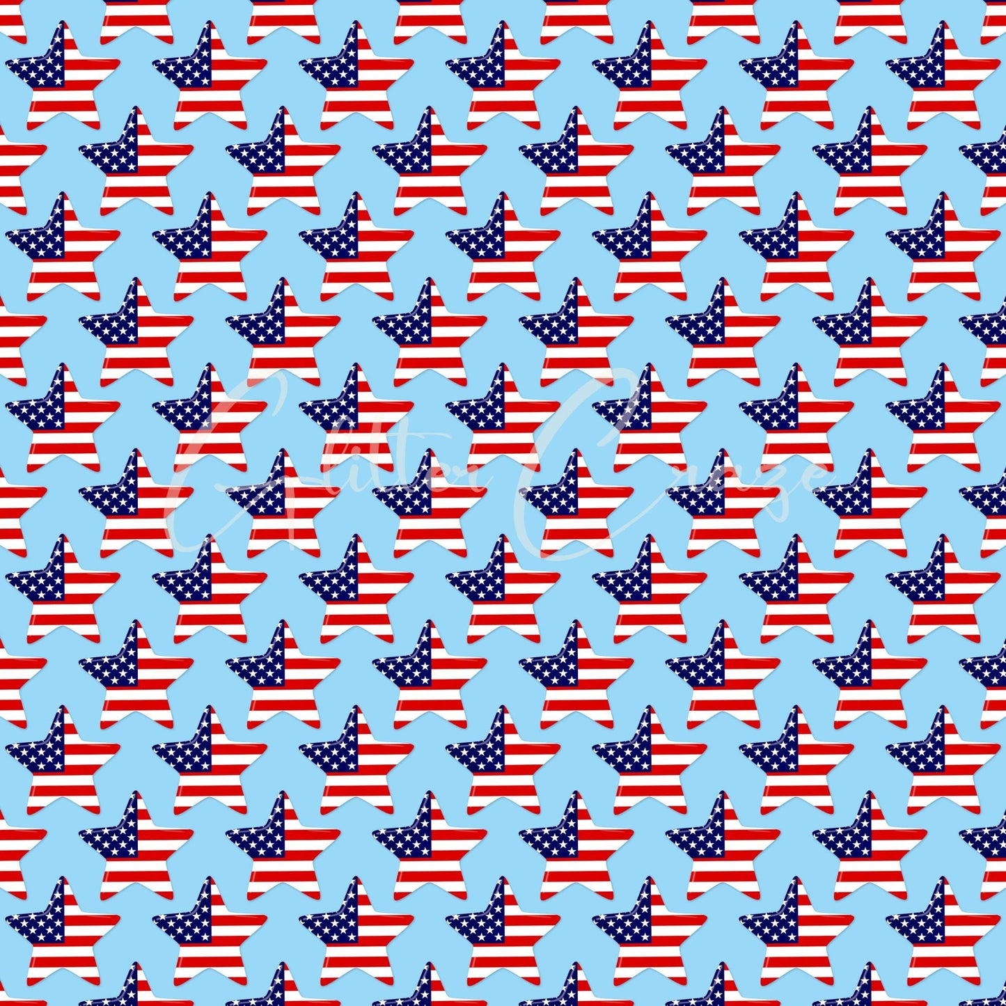 4th of July - Adhesive Vinyl 12x12 sheets - 30 patterns