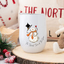 Tipsy Snowman - UV DTF Decals