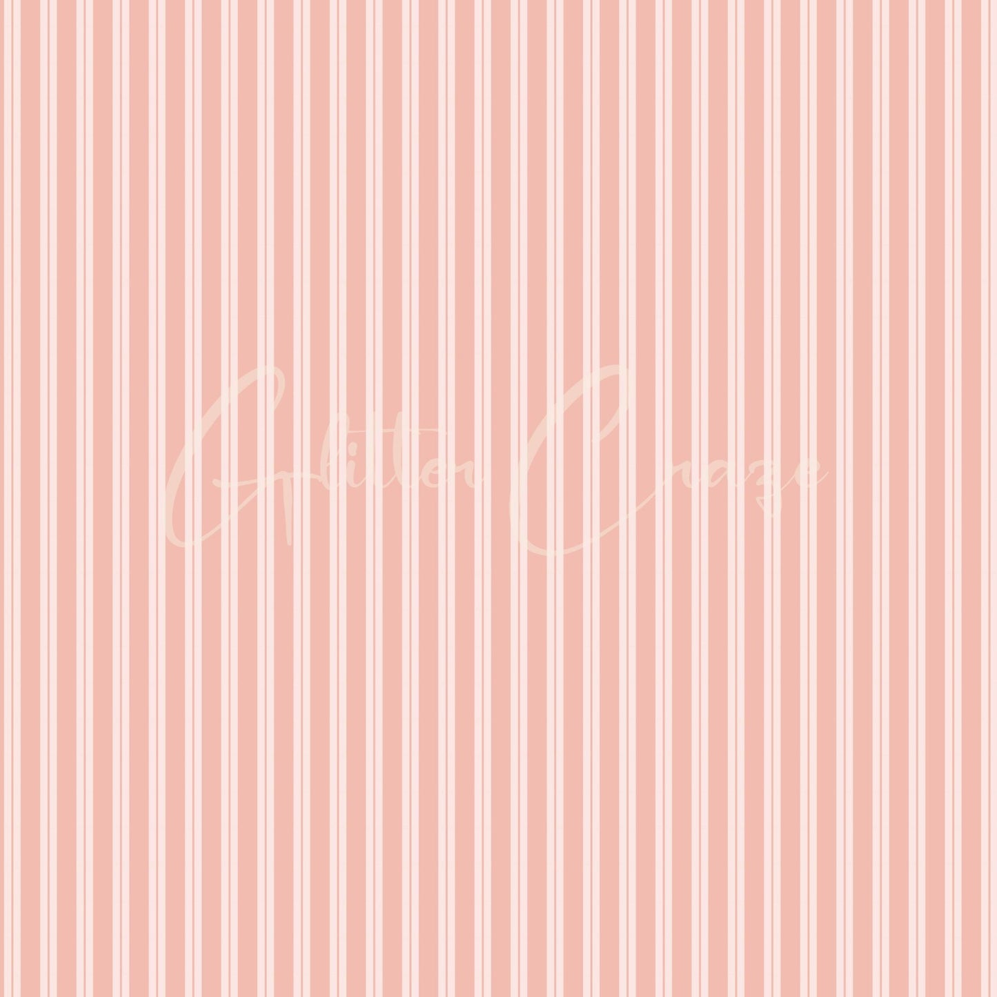 Vintage Peach Floral Collection - Adhesive Vinyl 12x12 Sheet - 12 Designs available