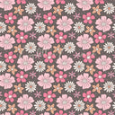 Retro Floral - Adhesive Vinyl 12x12 Sheets - 12 Design options