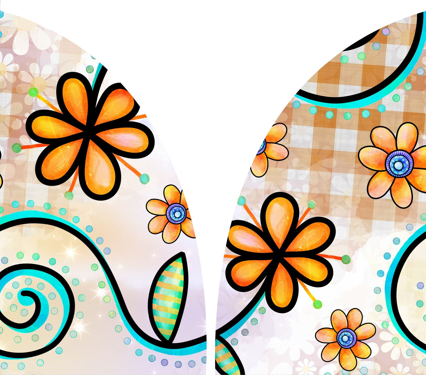 Flower Power Zipper - Adhesive Vinyl Wrap