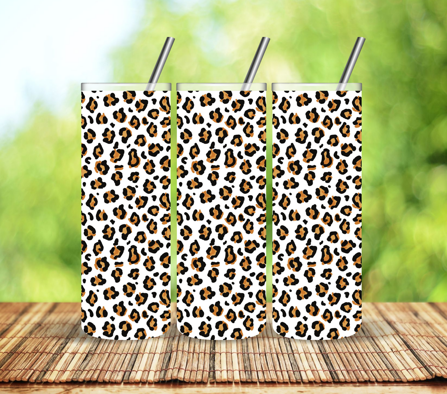 Animal Print UV DTF tumbler  Wraps- 12 Designs