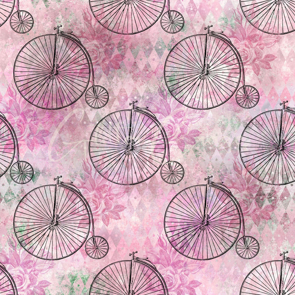 Romantic Steampunk - Adhesive Vinyl 12x12 sheets - 20 Designs