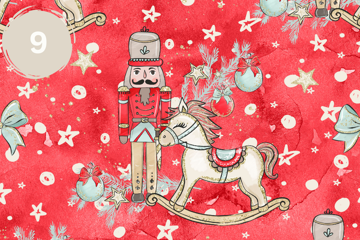 Nutcracker Collection - Adhesive Vinyl 12x12 Sheets - 11 Design Options