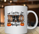 I Put the Boo in Bougie- UV DTF Decals ( 5 Varients)