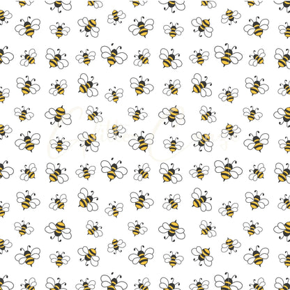 Bee Happy Collection 25 prints - Adhesive Vinyl 12x12 Sheets