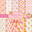 Preppy Boo collection- 12x12 vinyl sheets-10 designs available