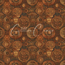 Steampunk Volume - Adhesive Vinyl 12x12 Sheets - 33 Prints