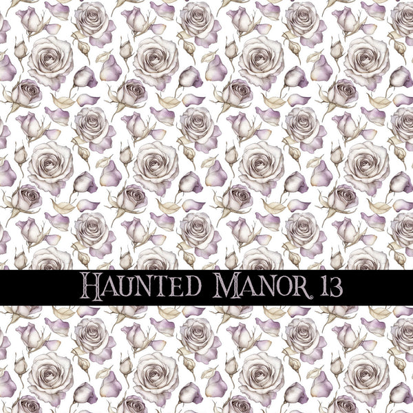 Haunted Manor Vinyl collection- 12x12 vinyl sheets-16 designs available