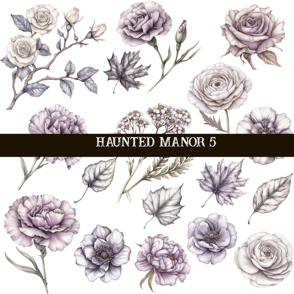 Haunted Manor Collection Decal sheets- 7 styles