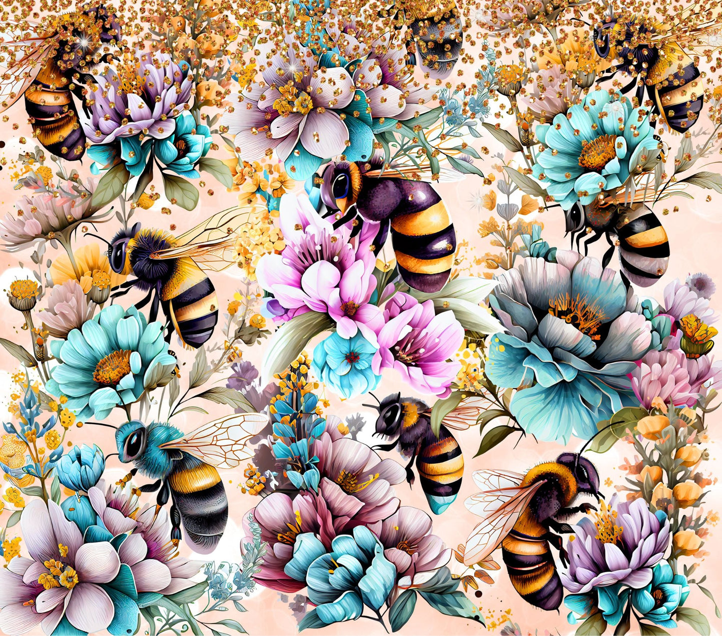 Bee - Adhesive Vinyl Wrap- 14 Design Options