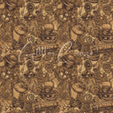 Steampunk Volume - Adhesive Vinyl 12x12 Sheets - 33 Prints